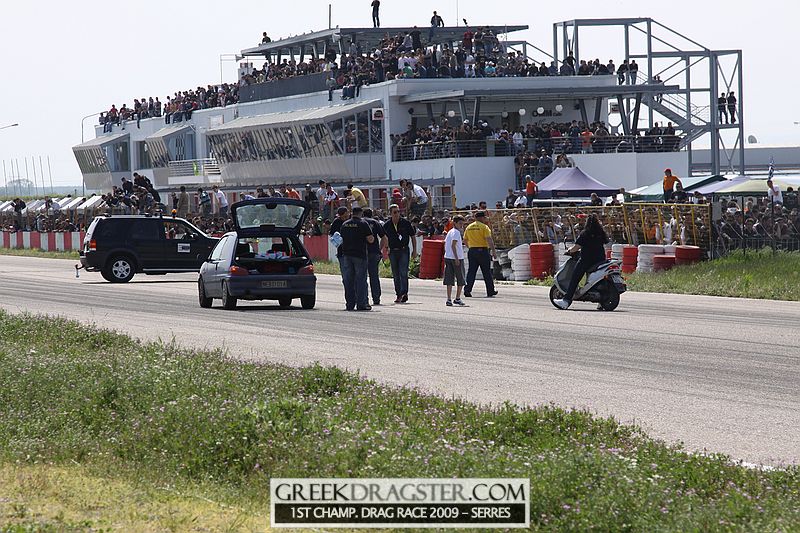 1st Championship Drag Race 2009 - Serres (c) greekdragster.com - The Greek Dragster Site