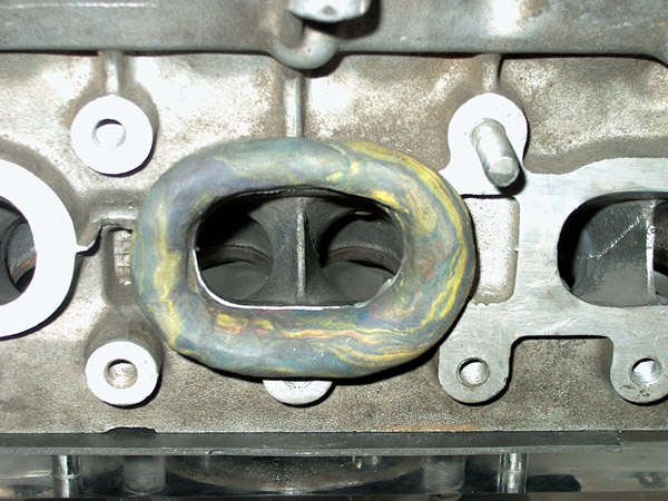 Lancia 16V Delta inlet port standard.