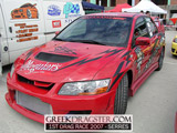   - MITSUBISHI EVO 8 © greekdragster.com - The Greek Dragster Site